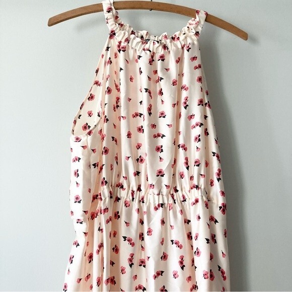 ZARA Floral Printed Midi Dress‎ L - Picture 2 of 5